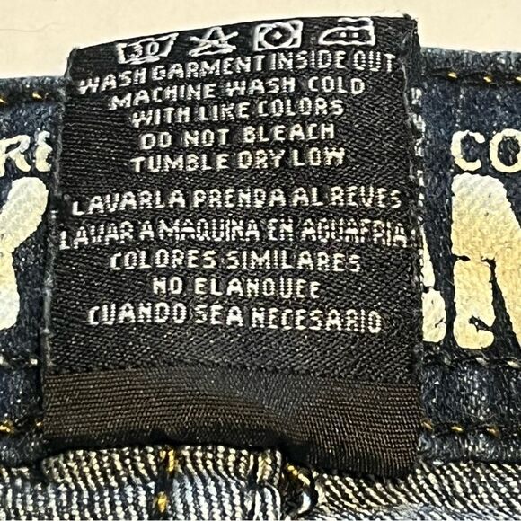 Hydrant Women's Blue denim Bermuda shorts Size 10 Embellished pockets - Picture 8 of 8